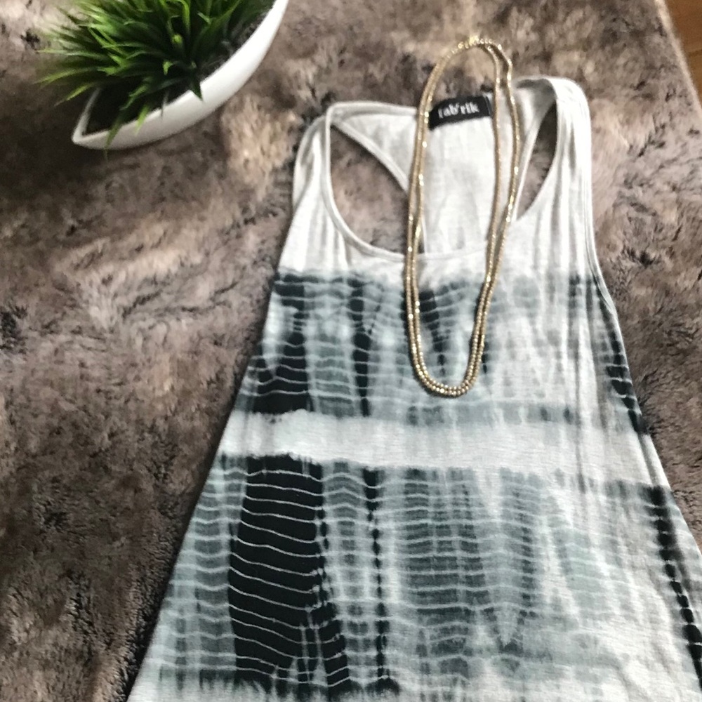 Super Chic Fab’rik Cotton Tie-dye Tank
